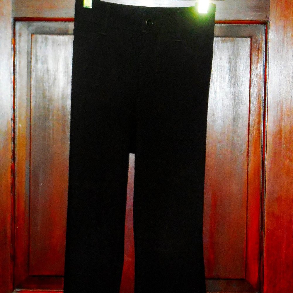 Harve Benard Straight leg Knit Pants Black Size 4